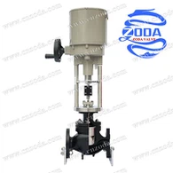 इलेक्ट्रिक स्लीव डबल सीट कंट्रोल वाल्व